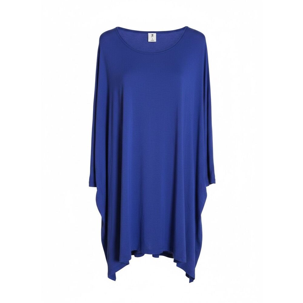 Body Glove NWT Brynn 3/4 Sleeve Swim Beach Cover Up‎ Dress Navy Blue Size M/L